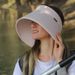 Women's Wide Brim Sun Hat With Cooling Fabric - Foldable & UPF50+ For Outdoor & Travel_viptrois.com
