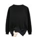 Round Neck Printed Sweatshirt For Men, Loose Fitting Undershirt, Long Sleeved Jacket_viptrois.com