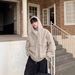 American Washed Canvas Lamb Fleece Seat Mountain Carving Jacket Men's Autumn And Winter Thickened Short Tooling Hooded Jacket Cotton Clothes_viptrois.com