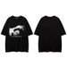 Men's Clothing American Retro Street Graphic T Shirt Fashion Y2K Loose Hip_viptrois.com