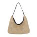 Women's Shoulder Bags Retro Woven Tote Bag Straw Bag Large-capacity Underarm Bag Shoulder Bag Holiday Beach Bag Girl_viptrois.com