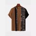 Men's Clothing Summer New Casual Men's Wear 3d Effect Color Short Sleeved Fashionable Round Neck Men's T Shirt_viptrois.com