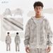 Men's Heavyweight Distressed Zip-up Fleece Hoodie – Streetwear Pullover With Vintage Wash (Ash Grey, S-xxl)_viptrois.com