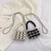 Mini Bag Celebrity Mini Pearl Bag Female New Style All Match Chain Small Bag Crossbody Handbag 14+16mm_viptrois.com