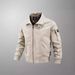 Men's Classic Flight Jacket – Lightweight Spring/Autumn Bomber With Loose Fit (S-5XL, 4 Colors)_viptrois.com