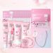 10pcs Sakura Kit All Skin Types & Night Care Gentle Cleansing, Moisturizing Cream Suitable Travelling - Holiday Gift For_viptrois.com