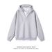 Unisex Oversized Hoodie – Minimalist Two-Tone V-Neck Pullover With Drop Shoulder (M-XXXL)_viptrois.com