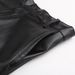 Men's Clothing Oil Proof And Dirt Resistant PU Leather Pants Middle Aged And Elderly Leather Pants High Waist Straight Motorcycle Leather Pants_viptrois.com