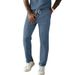 Men's Corduroy Trousers Style Drawstring Straight Leg Loose Fit Casual Long Pants Thin_viptrois.com