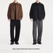 Loom Loom MOMAIKE Men's Old Money Jacket 2025 Winter New Style Structured Split Wool Coat Men 81528_viptrois.com