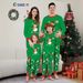 Christmas snowman Snowflake letters Christmas family suit printed homewear sleep_viptrois.com