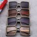 Square Diamond Studded Sunglasses For Women, Personalized Large Frame, Retro Fashion Sunglasses, Party Festival Decoration Glasses, Versatile_viptrois.com