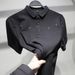 Men's Clothing Summer New English Five Pointed Star Embroidery POLO Shirt Fashion Simple Short Sleeved T Shirt Trendy Men_viptrois.com