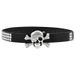 Skull Head Punk Style Rivet Square Bead Pyramid Inlaid Women's Belt Personality Accessory_viptrois.com