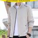 Men's Clothes Jacket New Trendy Brand Bomber Jacket Stand-up Collar Men's Clothing Spring Clothes_viptrois.com