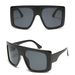 Large Square Sunglasses For Women - Slimming Frame (UV Protection, European & American Fashion Style)_viptrois.com