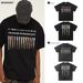 2025 Cross Border Summer Nine Inch Nails Band American Retro 300g Cotton Heavyweight Men's T Shirt Printed Short Sleeved Men_viptrois.com