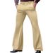 Men's Clothing Youth Formal Business Solid Color Elastic Slim Fit Flared Suit Pants_viptrois.com