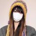 Hand wool Children's new winter color tassel Fried Dough Twists ear protection warmth Dopamine knitted hat tide_viptrois.com