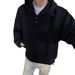 Pure Heavyweight American Style Trendy Brand Unisex Autumn Winter Stiff Jacket Boxy Niche High-End Feel Hoodie Top_viptrois.com