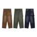 Man's clothing Summer high street tide brand splash-ink letter printed casual micro-elastic jeans men and women the same_viptrois.com