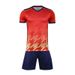 Men's Clothing children's short-sleeved training sportswear printing cross-border custom football suits for men and women_viptrois.com