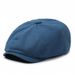 Large Head Circumference Newsboy Men Spring Summer Breathable Beret British Style Octagonal Forward Peaked Artist Hat_viptrois.com
