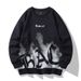 Men's Plus Size Sweatshirt – Oversized Round Neck Casual Pullover | Soft & Breathable For Spring & Fall_viptrois.com