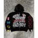 Streetwear Zip-Up Hoodie – Oversized Hip-Hop Pullover With 3D Print (Unisex, Black, S-5XL, High-Fashion Fit)_viptrois.com