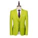 CT 2025 Men's New Solid Color Two-Button Three-Piece Wedding Business Casual Suit Set For Men_viptrois.com