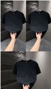 2025 Summer New Antique Embroidered Short-sleeved T-shirt Men's Handsome Round Neck Breathable Half-sleeved Handsome Simple Top_viptrois.com
