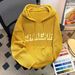Unisex Vintage Hooded Knit Sweater – Retro Cotton-Blend Pullover With Oversized Fit, Warm & Breathable (Yellow/Brown) M-2xl_viptrois.com