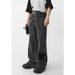 Men's Clothing | Spring New Loose Denim Pants with Hole Patches and Large Pockets Hip Hop Trend_viptrois.com
