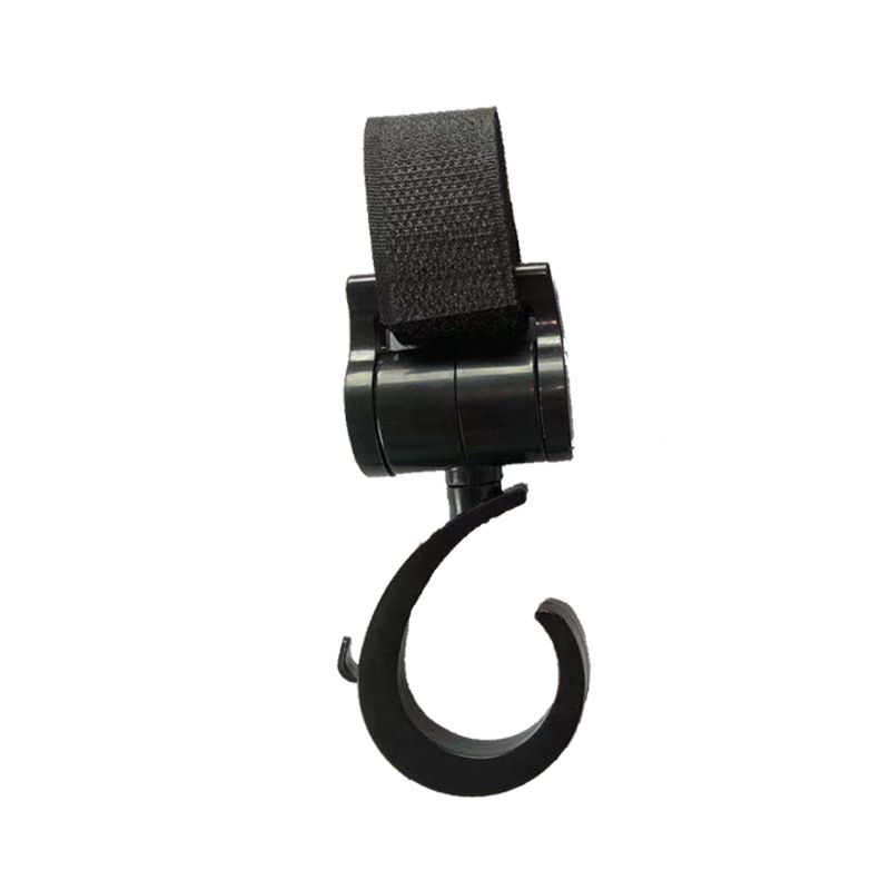 Toy Stroller hook 360 degrees can rotate the stroller large hook hanging bag stroller accessories_viptrois.com