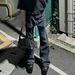 Man's clothing Urban destruction pants men's and women's war damage wash flared jeans_viptrois.com