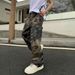 American Trendy Brand Branch Camouflage Retro Tooling Casual Pants Men's Spring And Autumn Ruffian Handsome Versatile High Street Loose Wide-leg Pants_viptrois.com