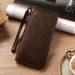 Men's Bags Fashion Long Wallet Men's Wallet Multi Function Multi Card Slot ID Integrated Clutch Bag_viptrois.com