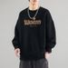 Retro Round Neck Hoodie For Men, Autumn And Winter, Trendy Brand For Teenagers, High-end Jacket_viptrois.com