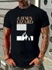 The Jesus Lizard 90s Graphic Reprint Black T Shirt Men Women Tee NH6207 Summer Top For Everyday Wear Casual Designer Clothes Stretched Streetwear_viptrois.com