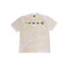 Heavyweight Pure Cotton Retro Tadpole to Frog Print T-Shirt Short Sleeved Loose Fit for Men And Women 250g_viptrois.com