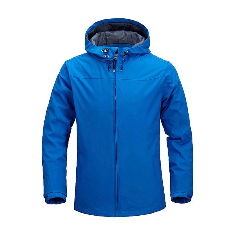 Men's Customizable Hooded Windbreaker – Lightweight Water-Resistant Jacket With Logo Option_viptrois.com
