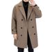 Pulse Fashion Autumn Winter New Wool Coat Wide Version British Style Trendy Mid-Length Woolen Jacket For Men_viptrois.com
