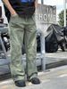 2026 New Environmentally Friendly Fabric American Retro Washed Splicing Lines Straight Tooling Jeans Men's And Women's Trendy Brand Vertical Loose Cas_viptrois.com