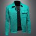Men's Clothing Light Luxury Fashion Lapel Men's Jacket Slim Fit Spring And Autumn New Style Trend Handsome Jacquard Jacket_viptrois.com