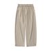 Men's Clothing Three Dimensional Pleated Casual Pants For Men Autumn Style With Adjustable Leg Openings Straight Leg Trousers Trendy Retro Trousers_viptrois.com
