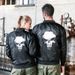 Pulse Cross-Border Spring And Autumn New Pilot Military Air Force One Skull Men's Jacket Coat_viptrois.com