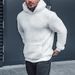 Men's Clothing 2024 New Solid Color Men's Sweatshirt Plush Men's Jacket Supply_viptrois.com