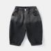Baby Clothes Korean Style Jeans Spring And Autumn Children Boys Girls Baby Children Casual Long Pants Loose Sports Pants_viptrois.com