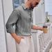 Men's Autumn And Winter Shirt Breathable Cotton Long Sleeved Plaid Shirt Men's Casual Slim Top Shirt Jacket_viptrois.com