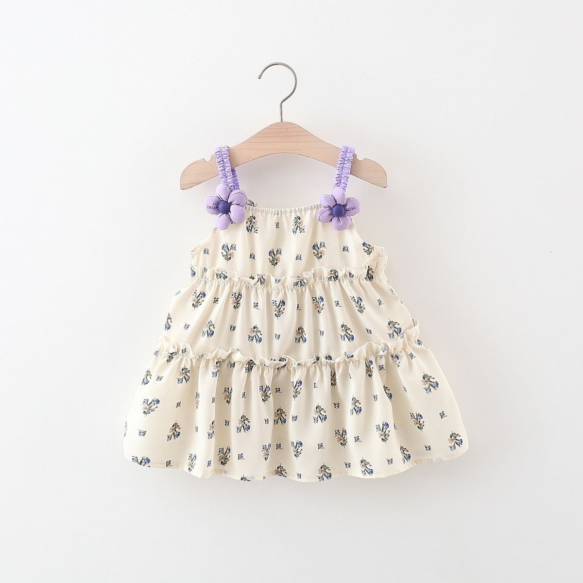 New Style Girls Summer Sweet Princess Dress Baby Summer Stylish Dress_viptrois.com